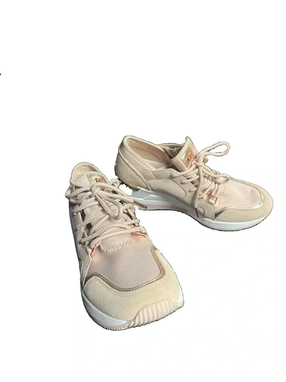 Michael Kors Blush Pink Lace-Up Women's Sneakers
